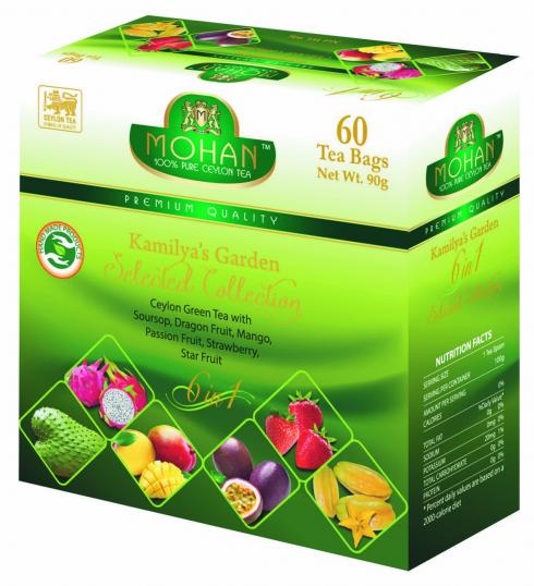 Зелений фруктовий чай (60 пакетиків)