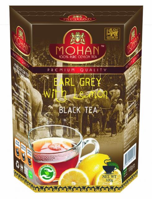 Чорний чай Earl Grey Бергамот з лимоном (100 гр)
