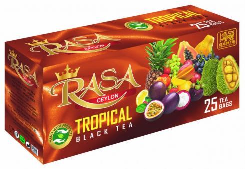 Чорний Тропічний фрукт (25 пакетиків)